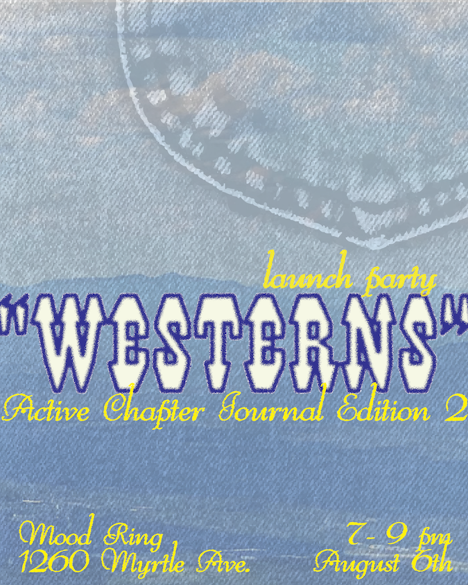 [happy hour] Active Chapter Ed. 2 Launch Party “Westerns”