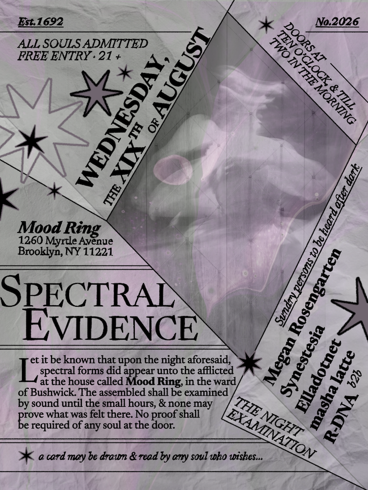Spectral Evidence: The Night Examination