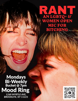 [happy hour] Rant Comedy Open Mic at Mood Ring