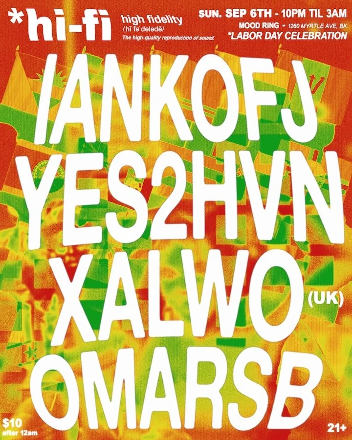 Hi-Fi presents IankoFJ, YES2HVN, Xalwo (UK), OmarSB