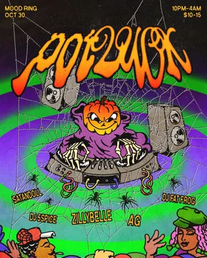 POTLUCK HALLOWEEN at Mood Ring