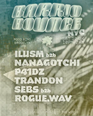 BARRIO BOUNCE, A Budots & SEA Club Night at Mood Ring