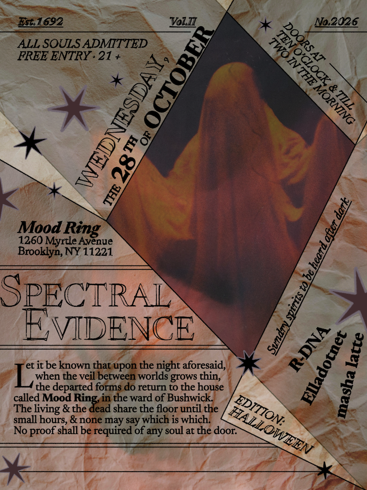 Spectral Evidence: The Halloween Edition