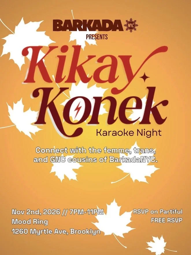 [happy hour] BarkadaNYC presents Kikay Konek: Karaoke Mixer