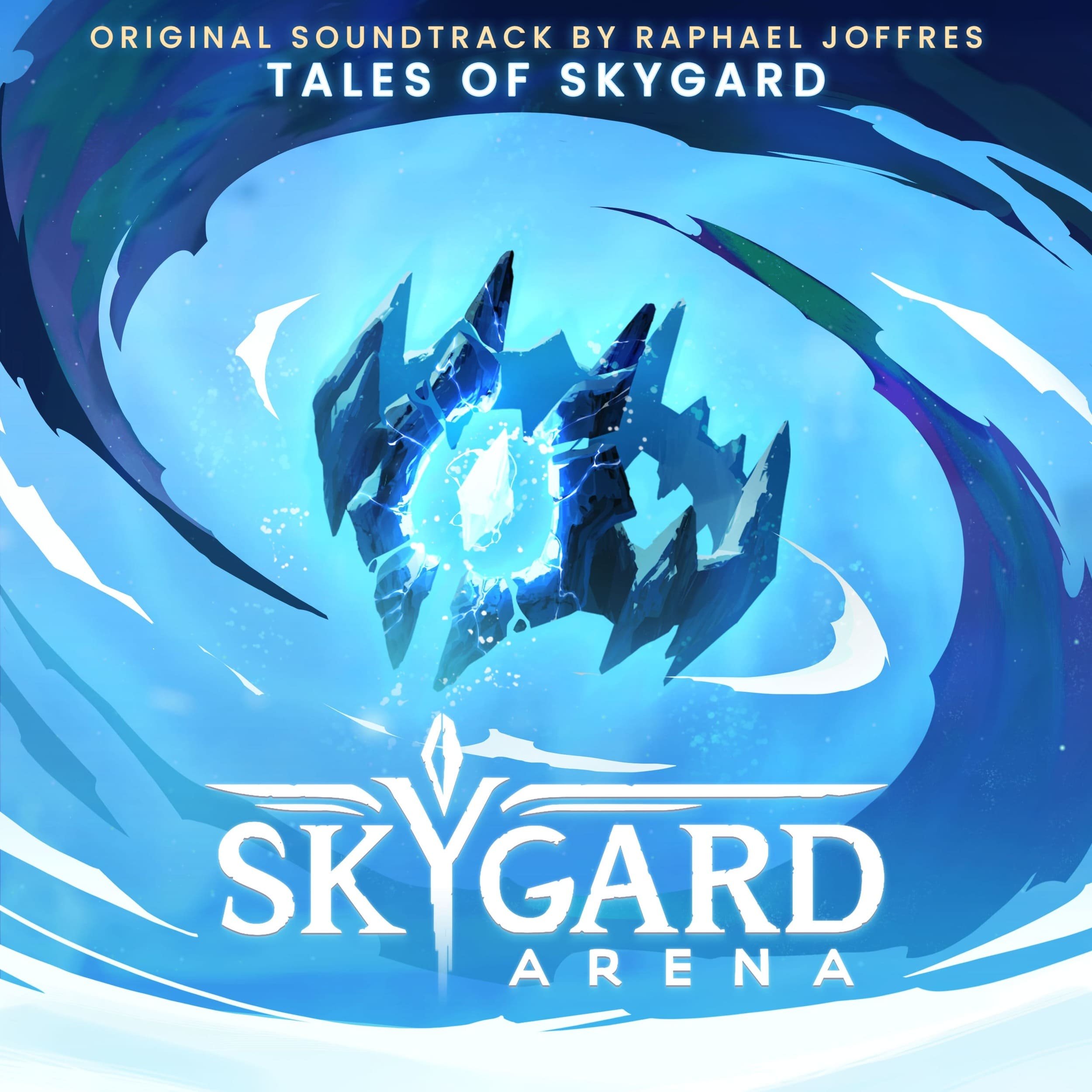 Album cover art for Skygard Arena: Tales of Skygard, featuring music by Raphaël Joffres.