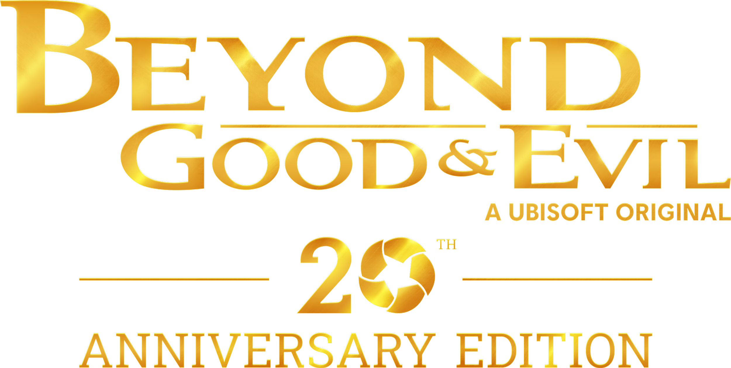 Tall logo for Beyond God & Evil 25th Anniversary Edition.