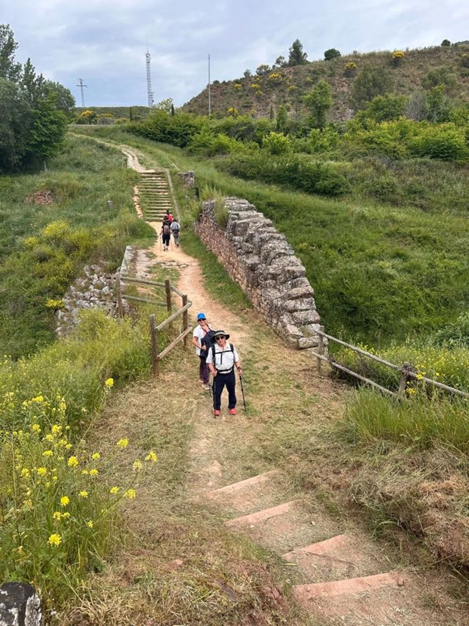 Somewhere along the trail