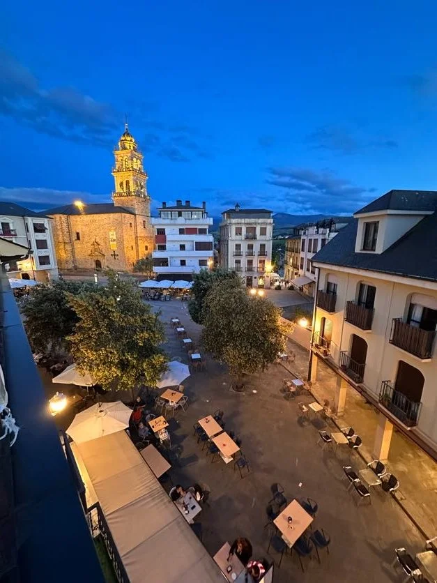 View from our balcony