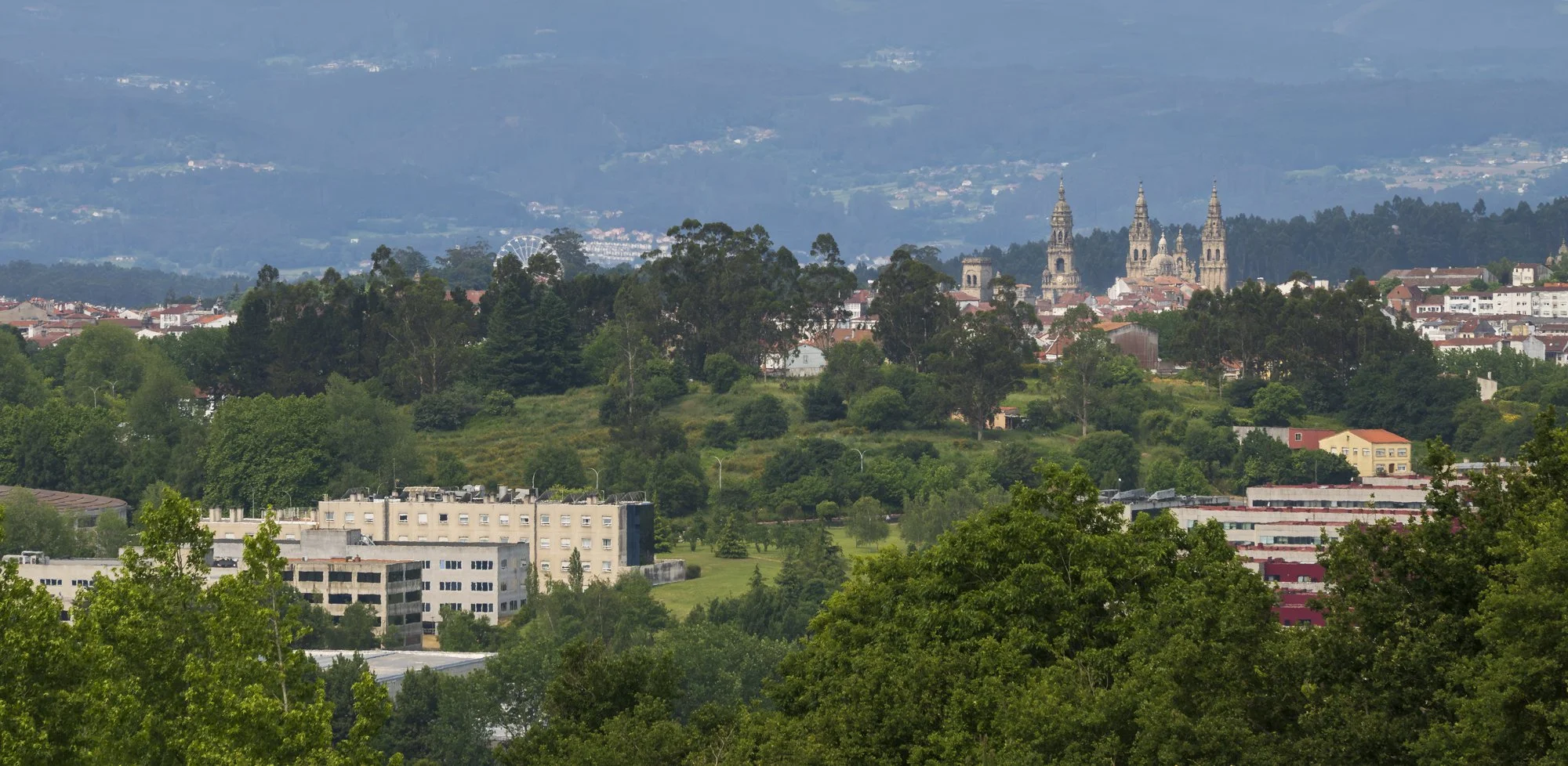 View of cathedral from Monte Gozo