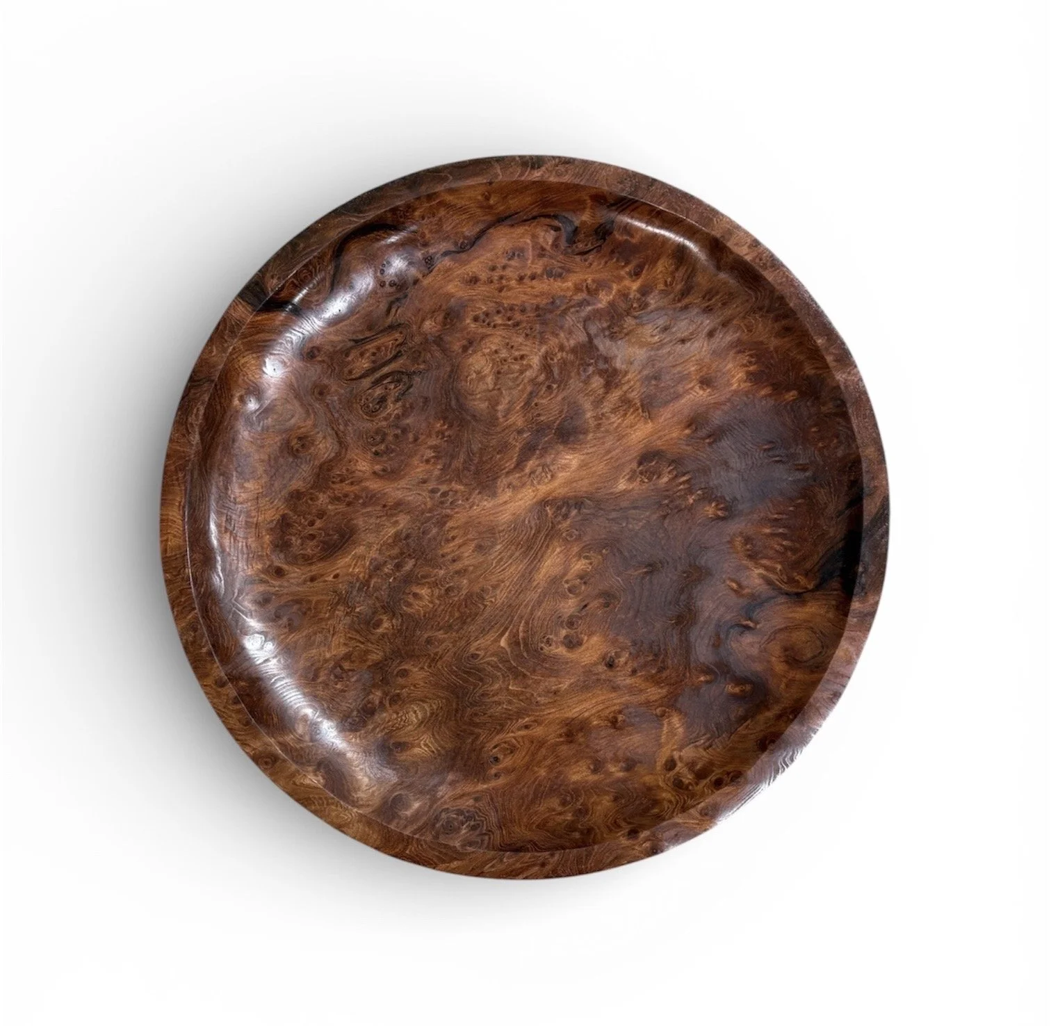 Redwood Burl Bowl
15.5” round x 1.75” deep
$400