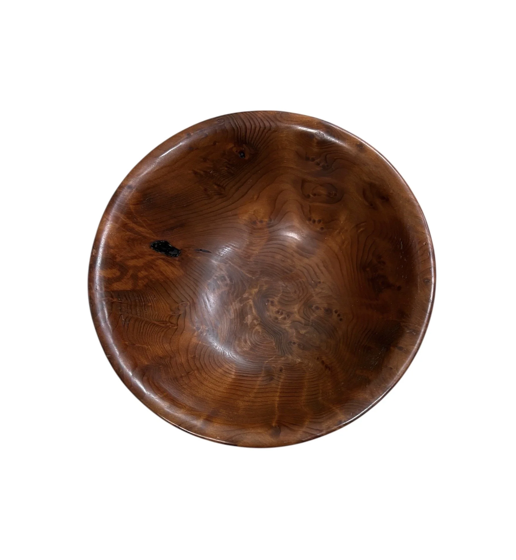 Redwood Burl Bowl
7.5” round x 3.5” deep
$175