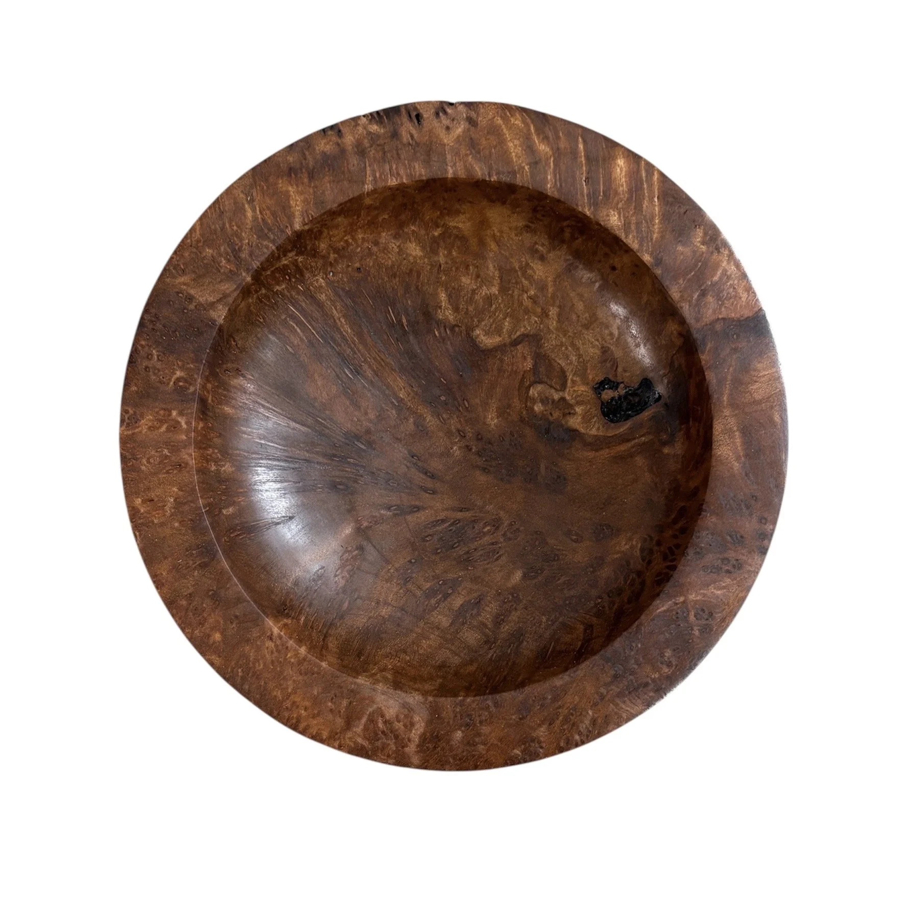 Redwood Burl Bowl
8.5” round x 2” deep
$200