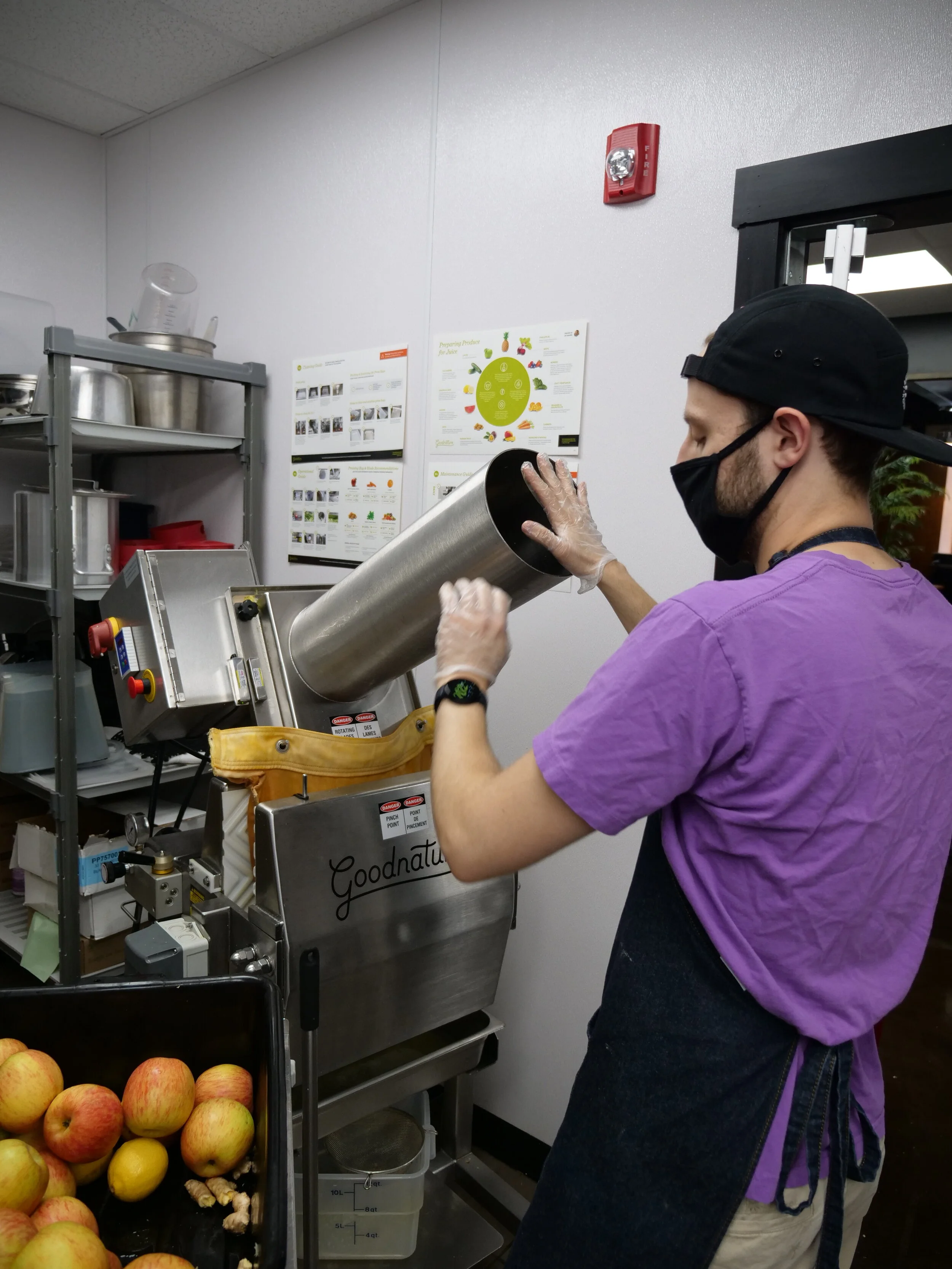 Pressing Juice