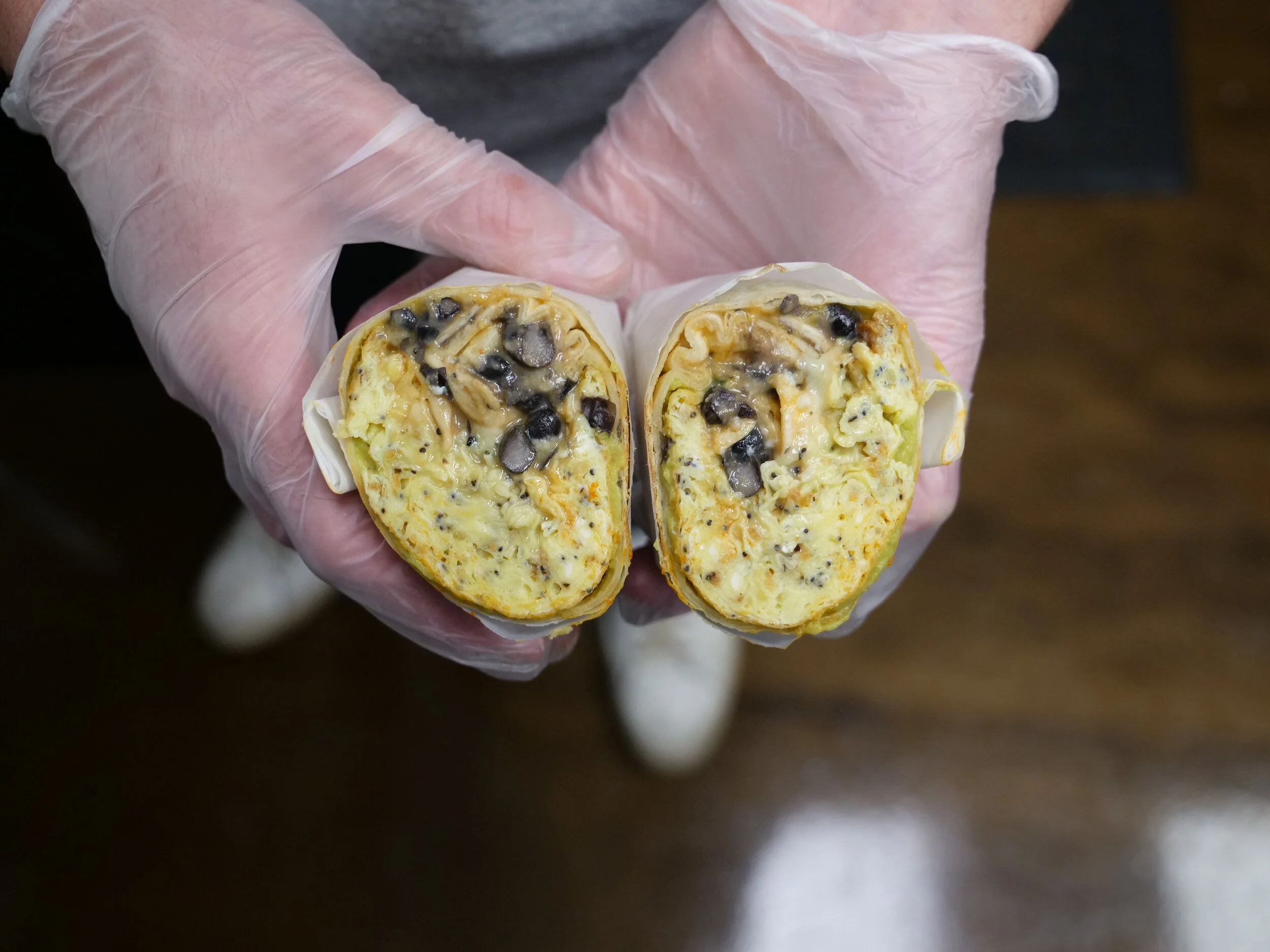 Egg Sandwich Wrap