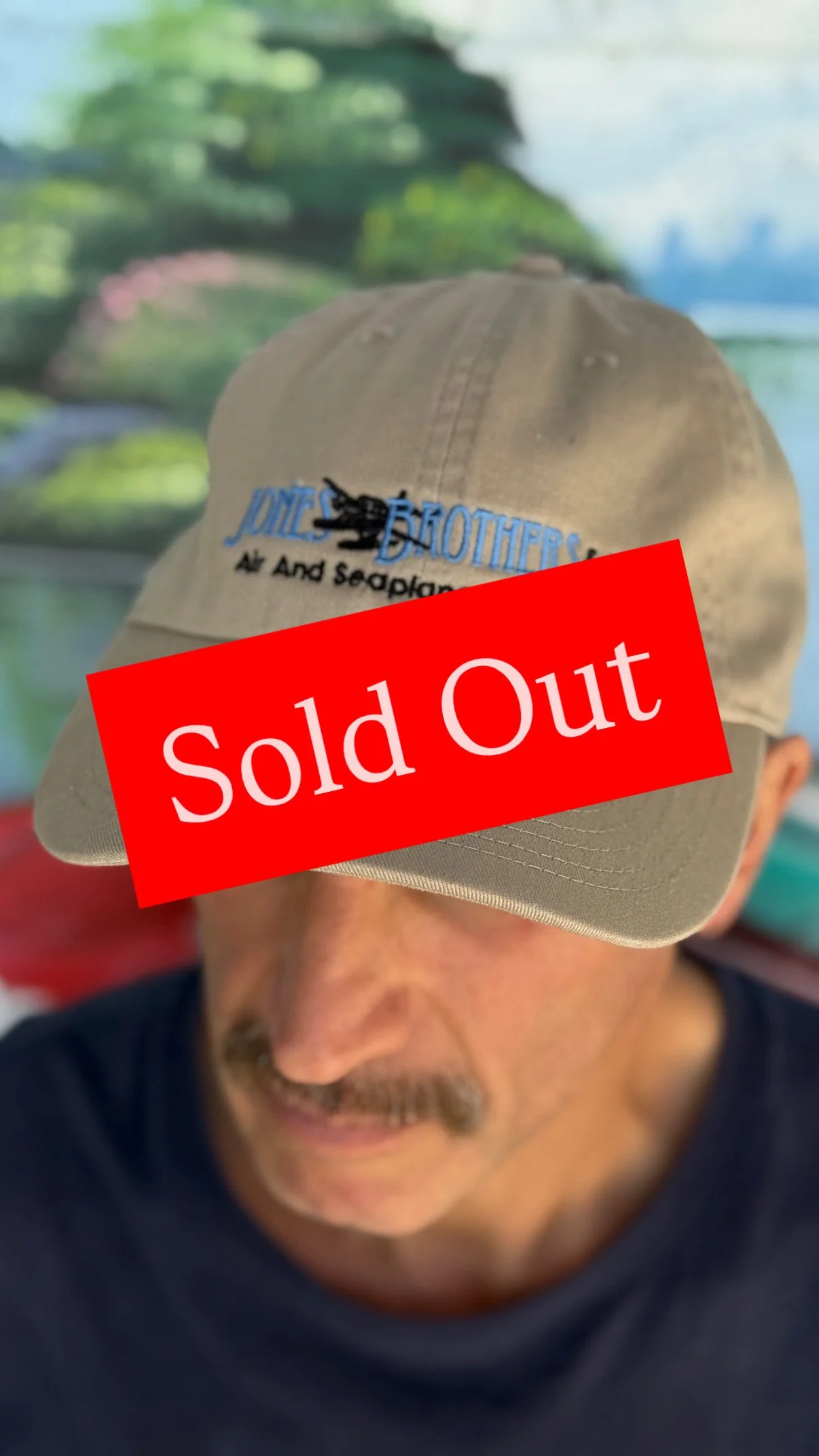 Khaki Jones Brothers Dad Hat