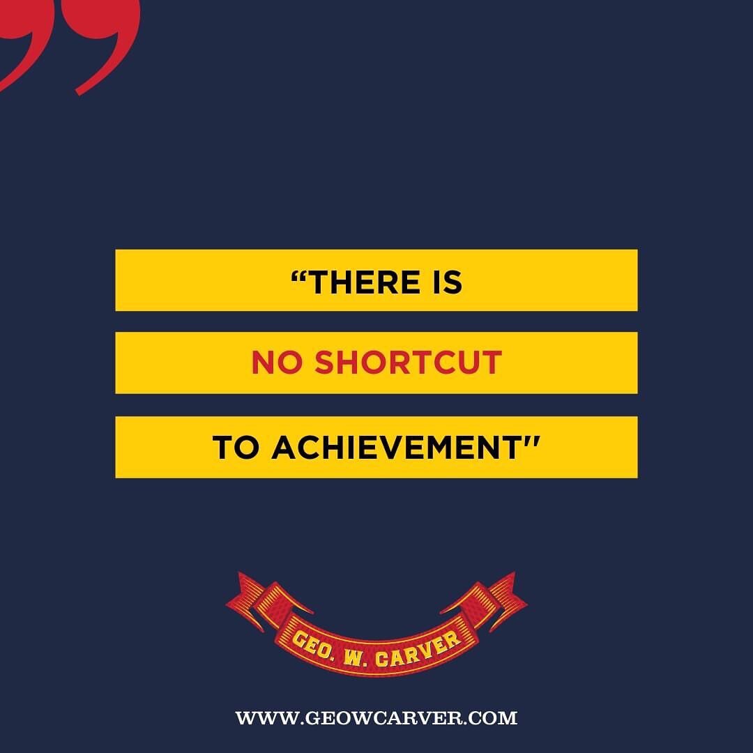 Without hard work, achieving anything notable is nearly impossible. We all know that the best way to succeed in anything is to take the journey and learn the lessons that lead to real accomplishment.
.
.
.
.

#geowcarverquotes #lifelongsuccess #longl