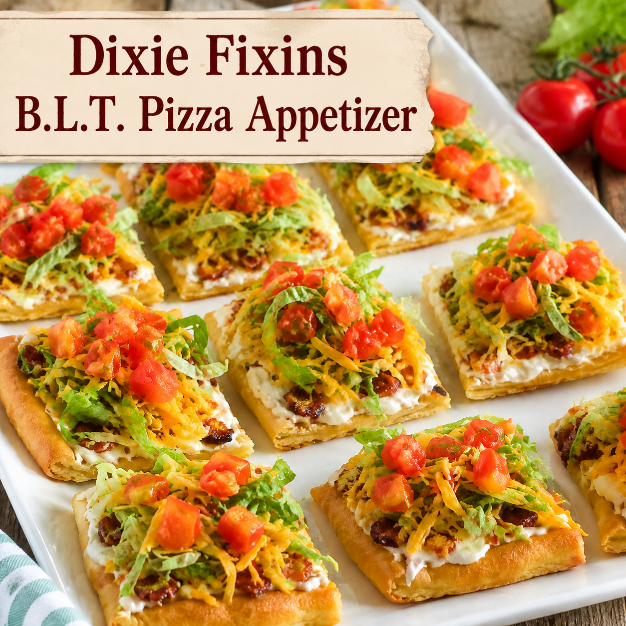 Dixie Fixins B.L.T. Flatbread