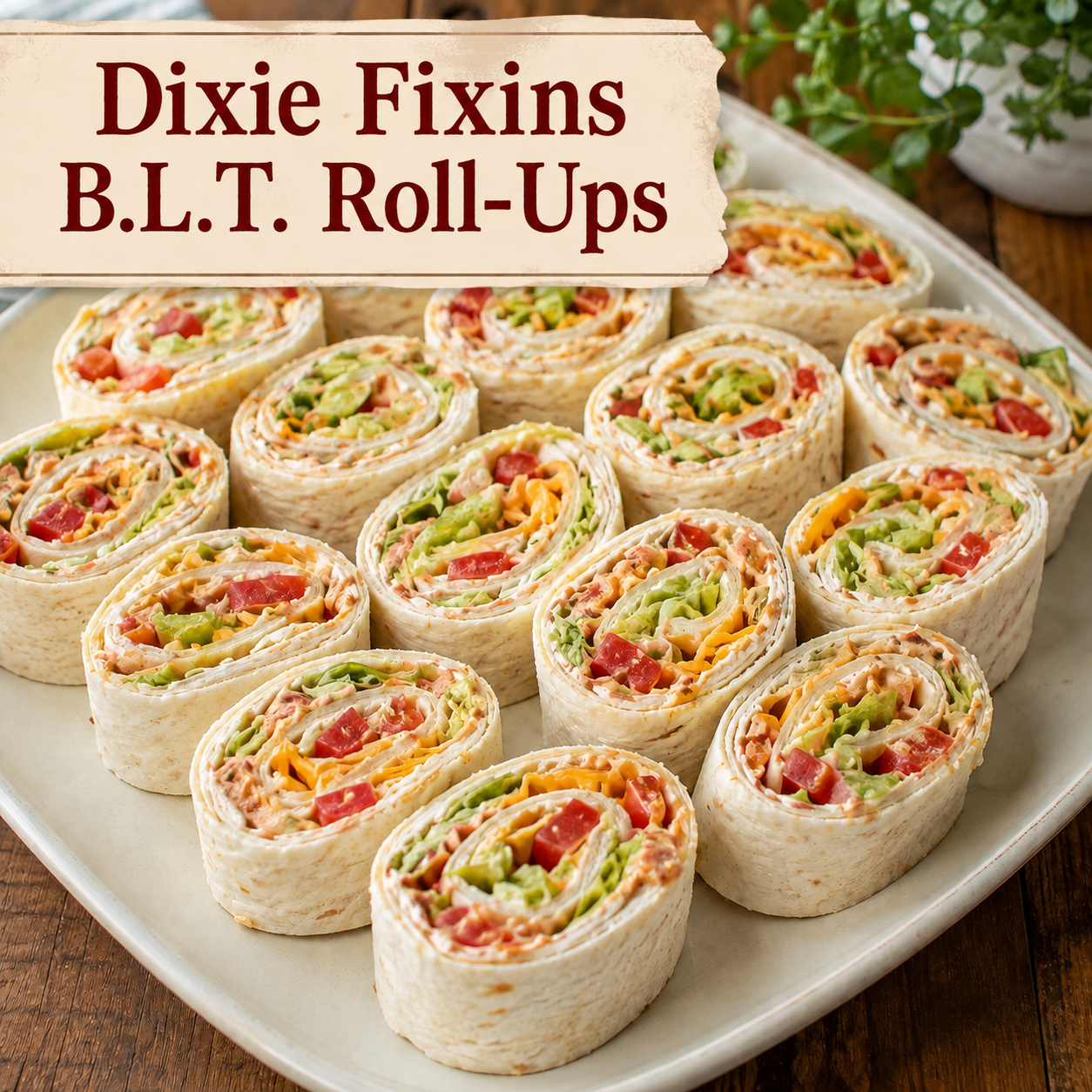 Dixie Fixins B.L.T. Roll-Ups