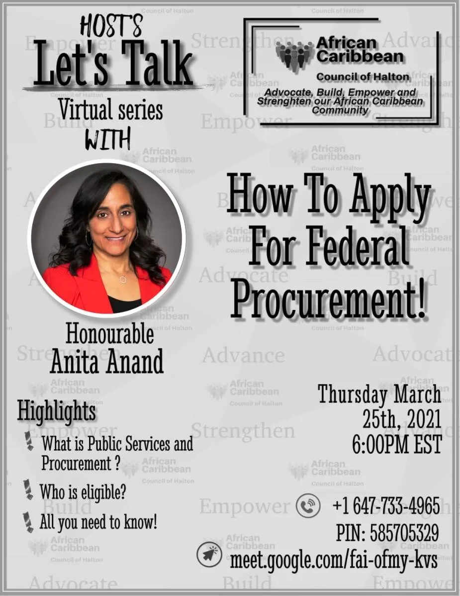 Let's Talk - How To Apply For Federal Procurement