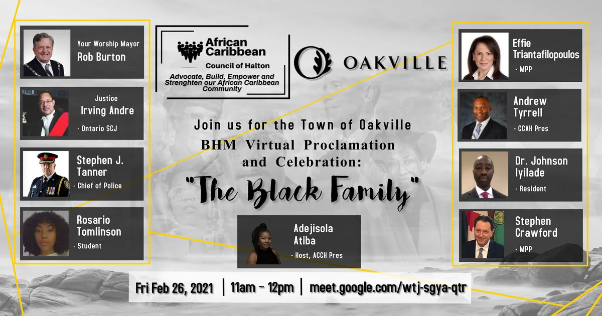 Oakville Event (Feb. 26, 2021)