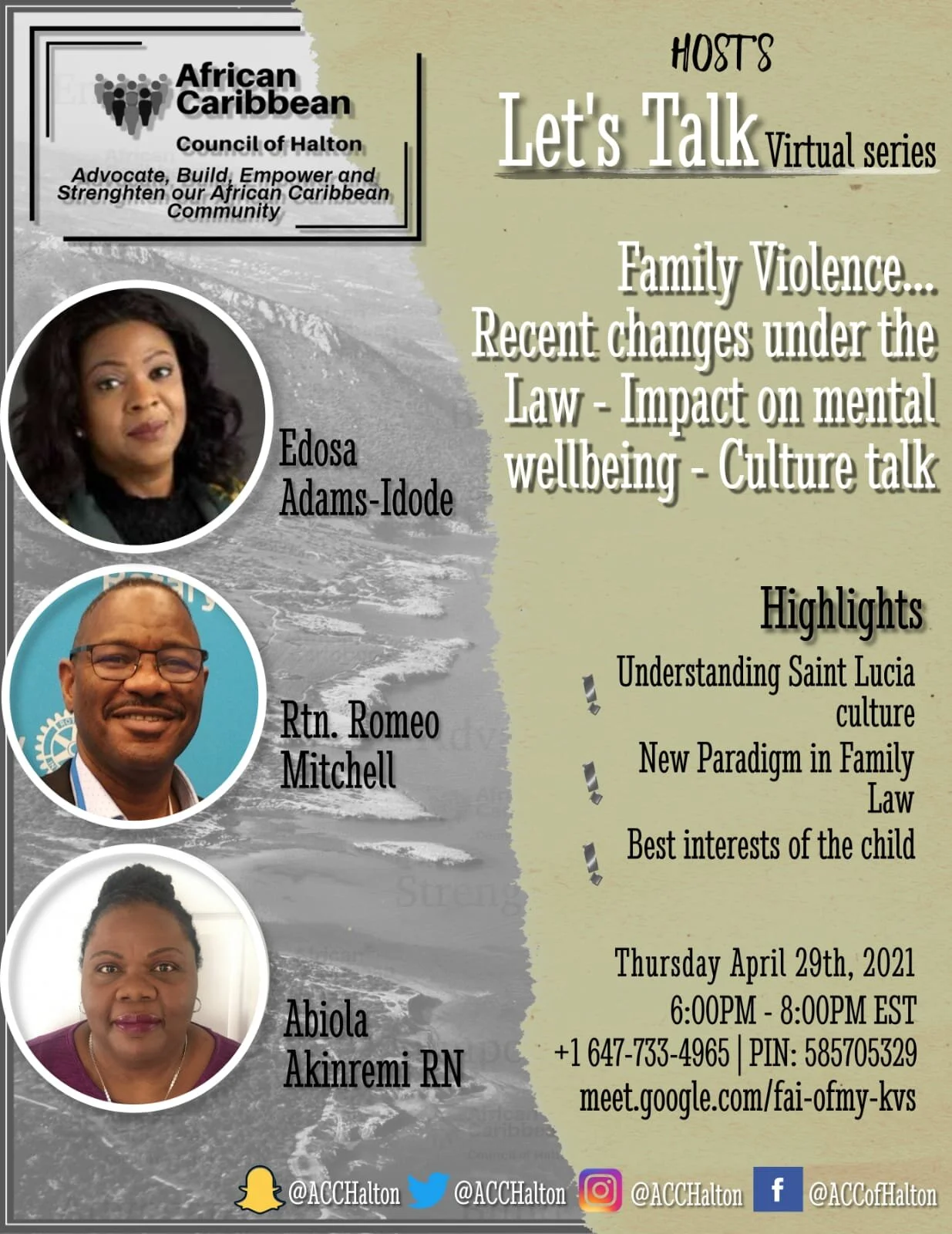 "Let's Talk Virtual Series" - Family Violence ...