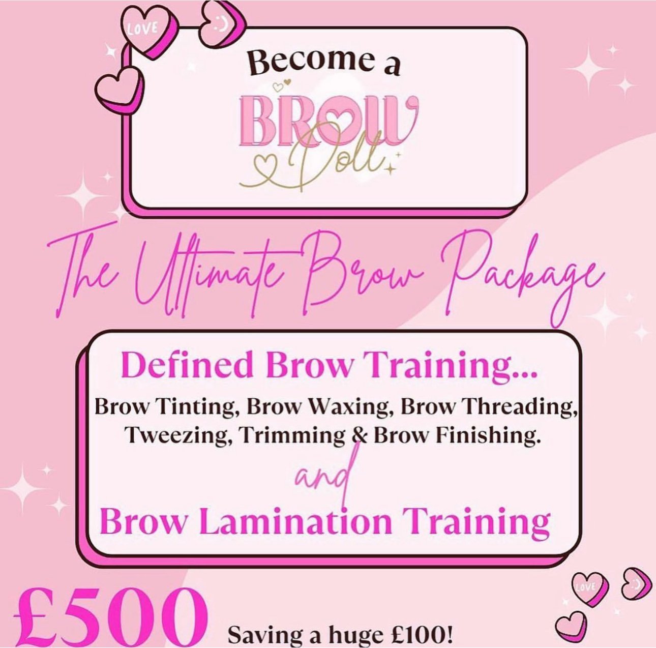 Brow Bundle Package