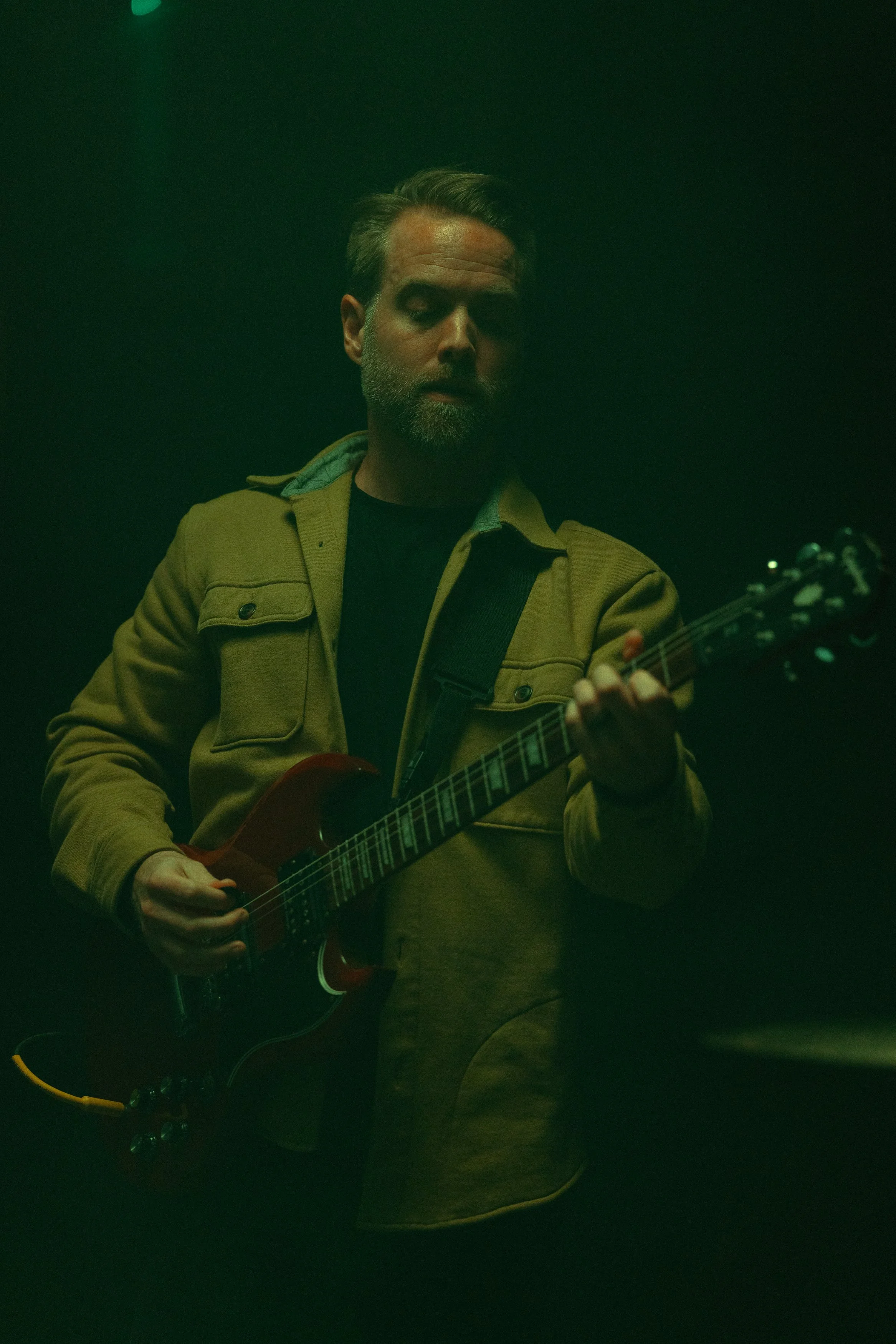 Musician - people, portrait, music, product, lifestyle photography. Drew Woolery, Kansas City commercial photographer and director.