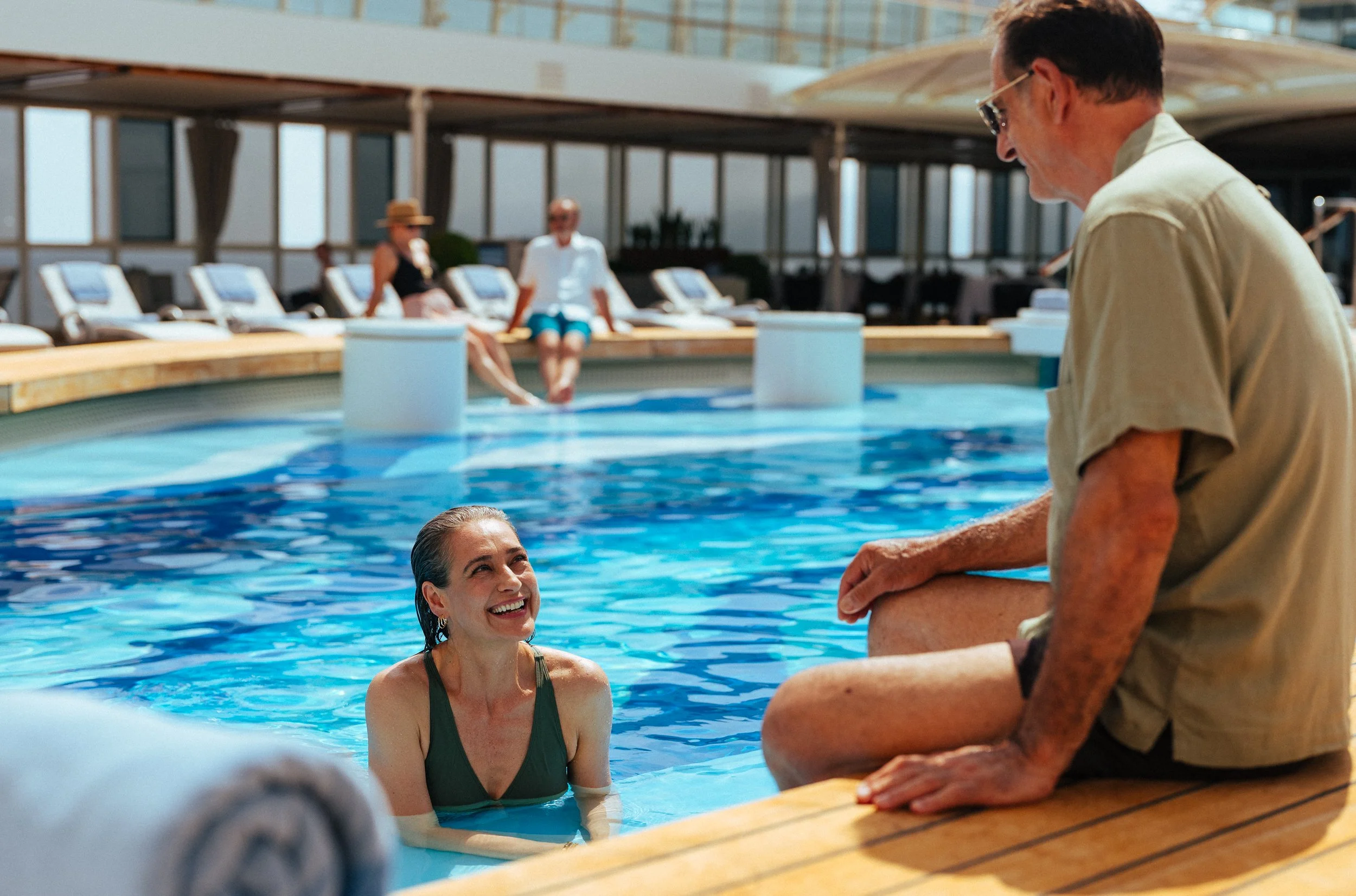 The World Cruises - People, advertising, travel, lifestyle photography. Drew Woolery, Kansas City commercial and advertising photographer and director.