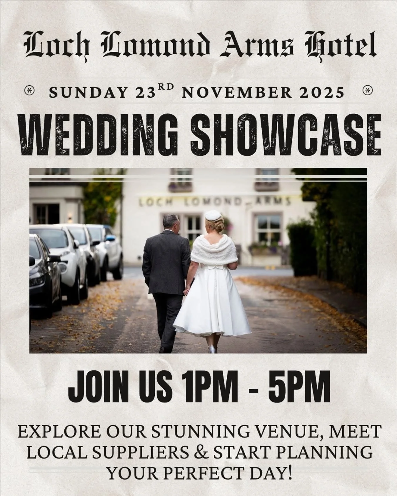 Loch Lomond Arms Hotel Wedding Showcase