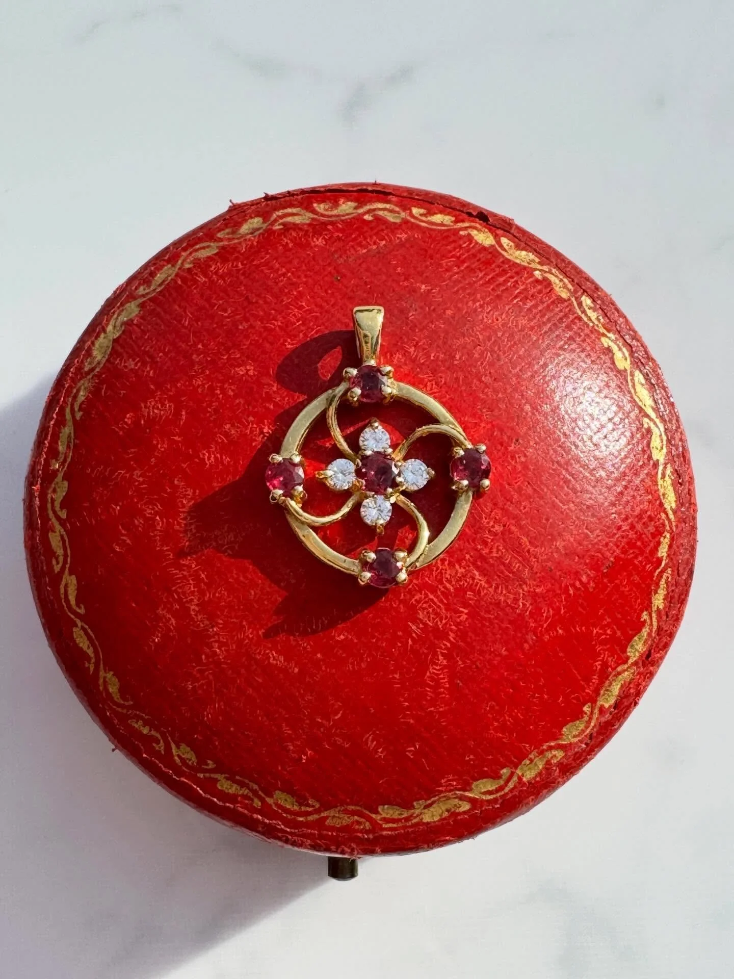 Welcoming the Year of the Horse with this 18ct ruby &amp; diamond beauty 🌹 
Available on the website now, linked in Stories ❤️
Wishing you the very best of everything for the coming year. And happy Shrove Tuesday too! Enjoy the pancakes if you&rsquo