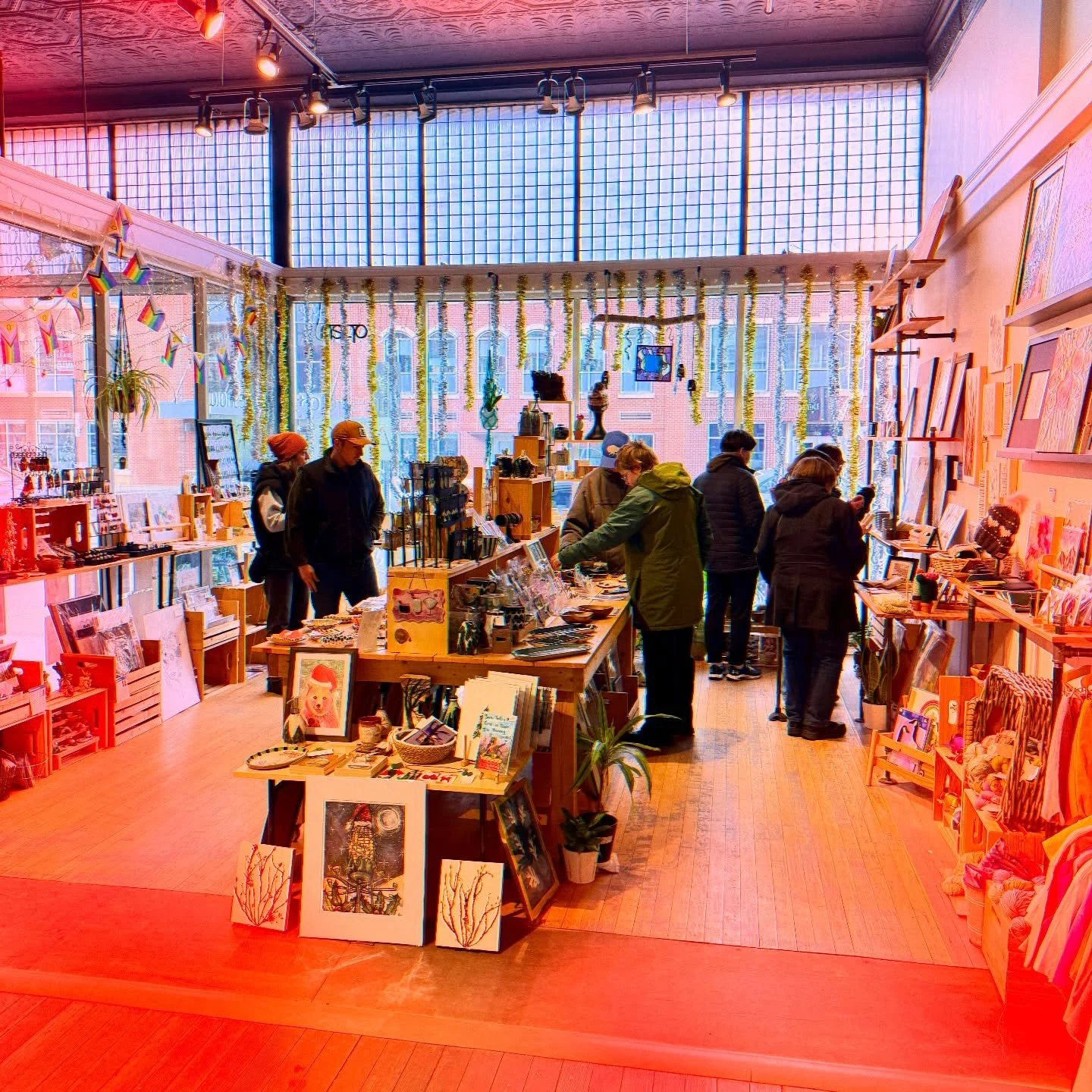 Thank you to everyone who has come through our doors this holiday season, and shown your support for the talented local artists we get to work with every day. ✨ We are fortunate to have spent another year in this beautiful space (on the best block) i