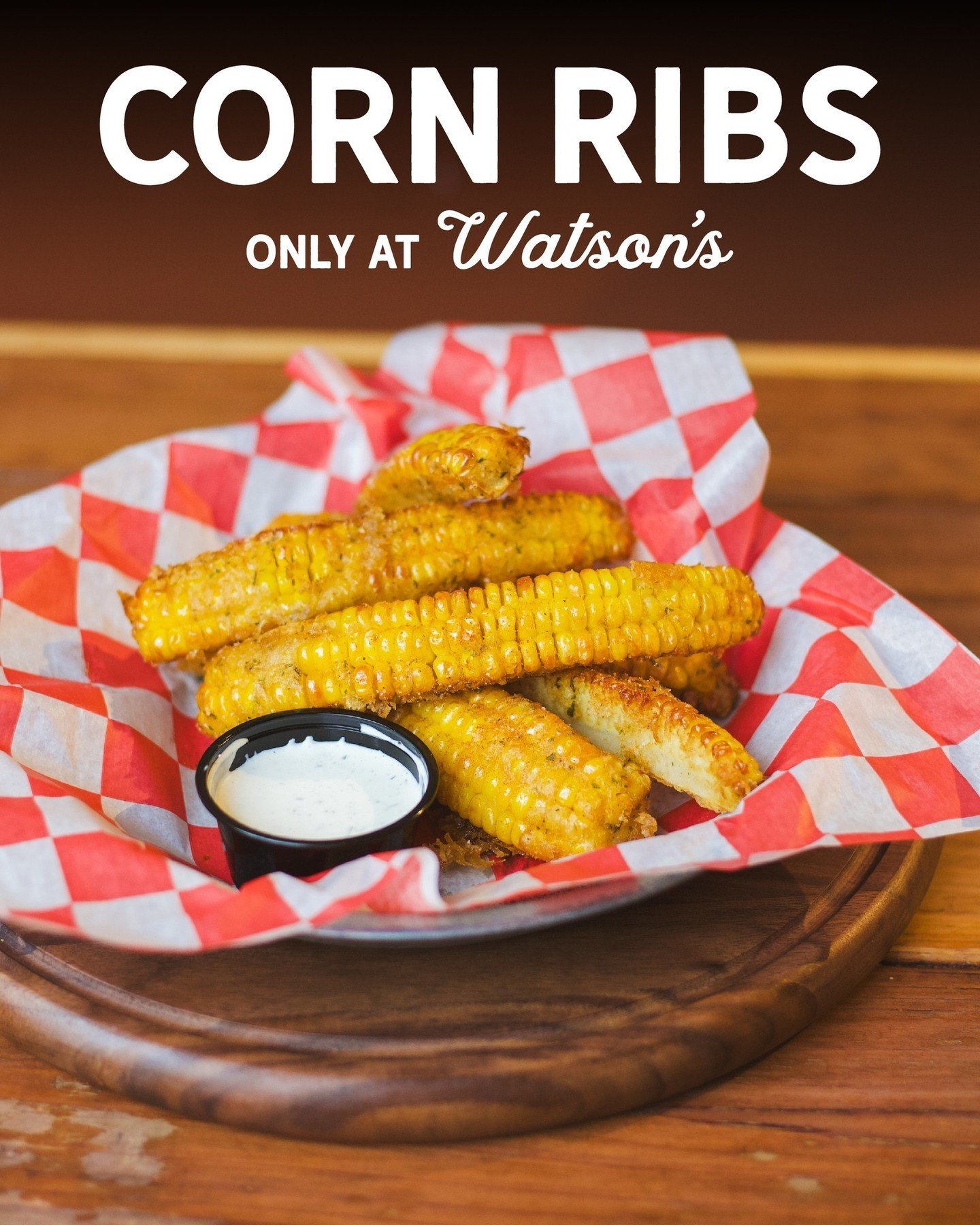 Have you tried our Corn Ribs yet? These were so popular during CU Restaurant Week that we added them to the menu! You eat it just like a rib...they're crusted and dusted with our house seasoning and served with our Black Pepper Ranch. Only at the Sha