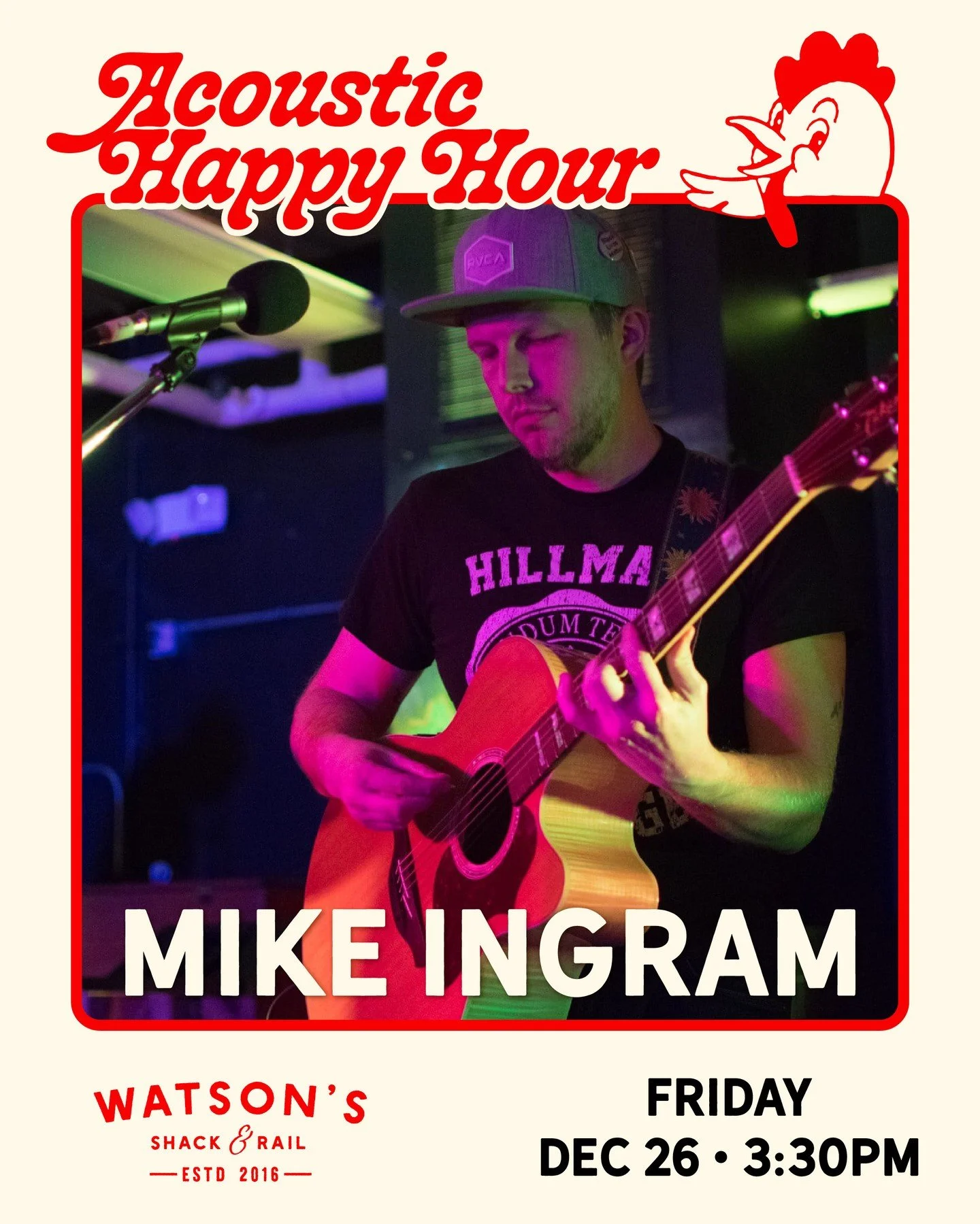Join us for a special Boxing Day Happy Hour set from Mike Ingram!