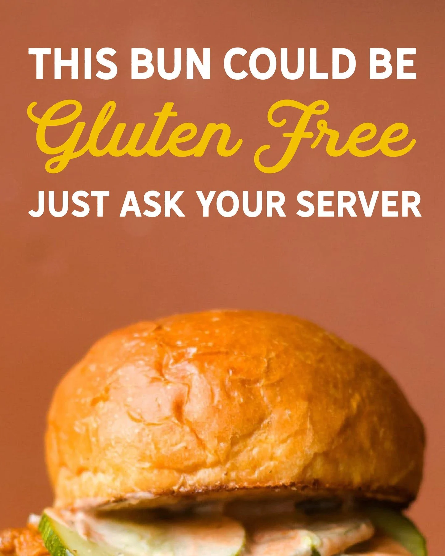 We now have gluten free buns at the Shack! Pairs perfectly with our grilled chicken!