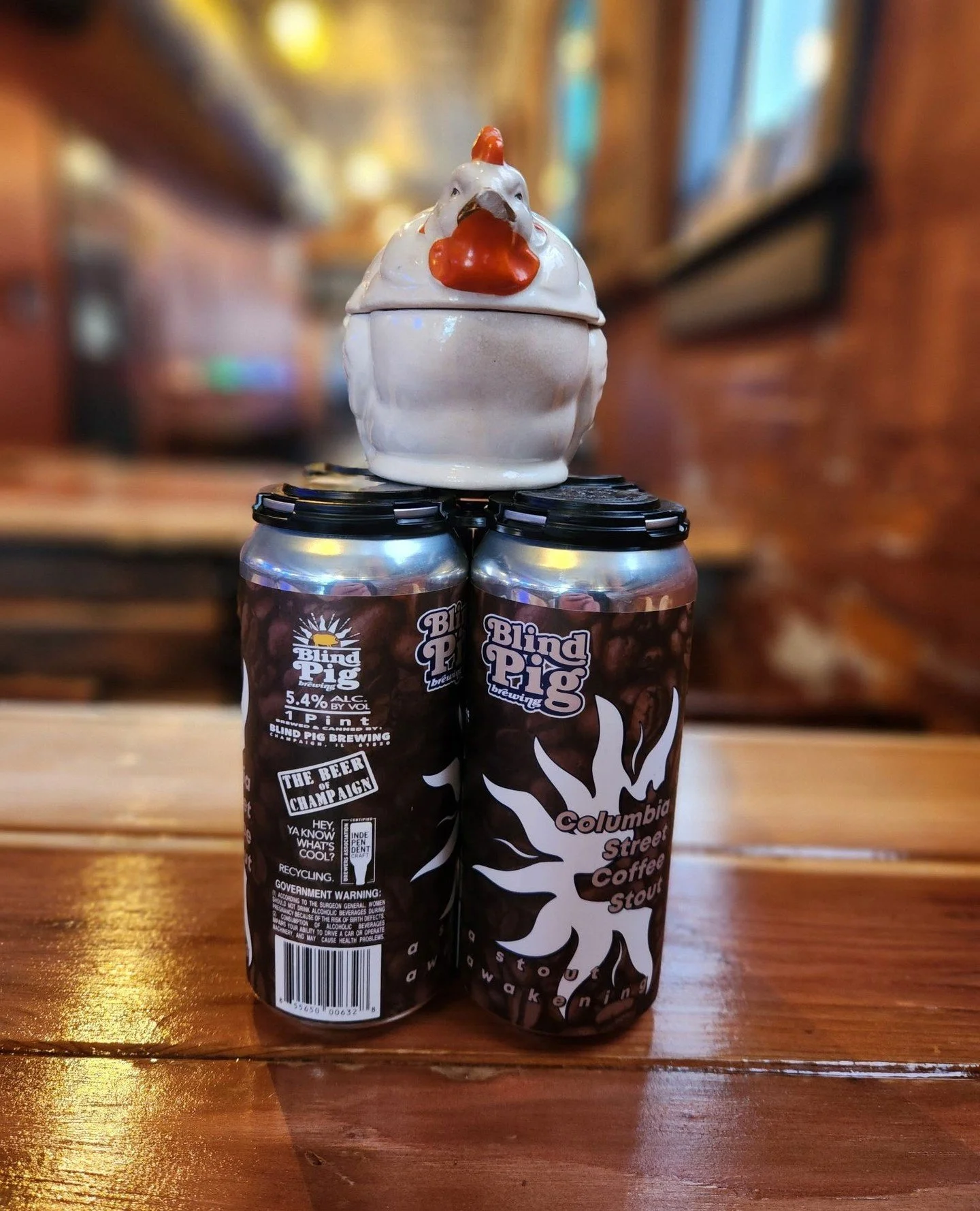 Now serving the Columbia Street Coffee Stout from our friends at @blindpigbrewery and @csrcoffee.