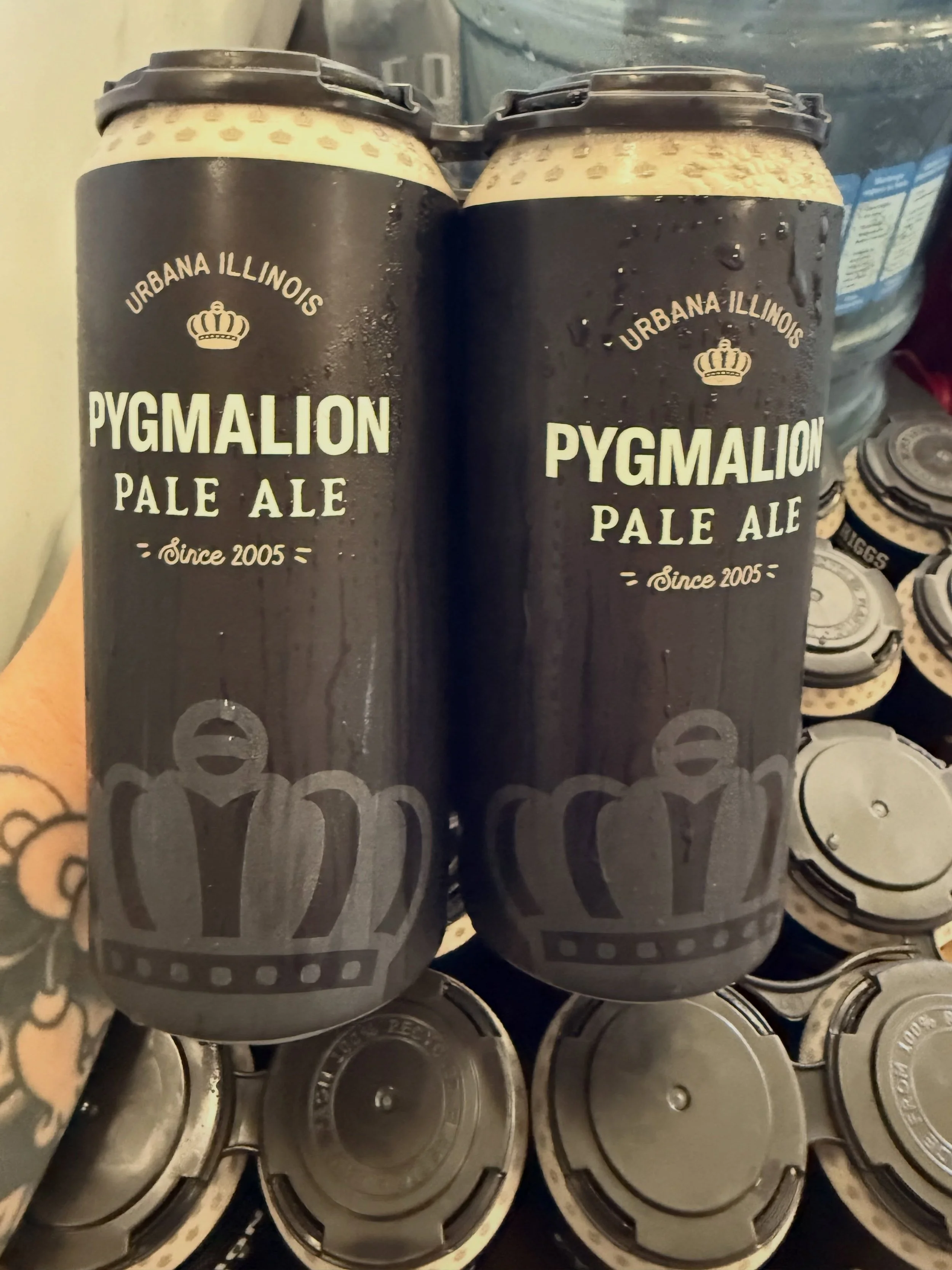 We&rsquo;re slinging this @riggs_beer_company Pygmalion Pale Ale and all these other libations at THE ILLIAC in Hessel Park and the late night events downtown today!