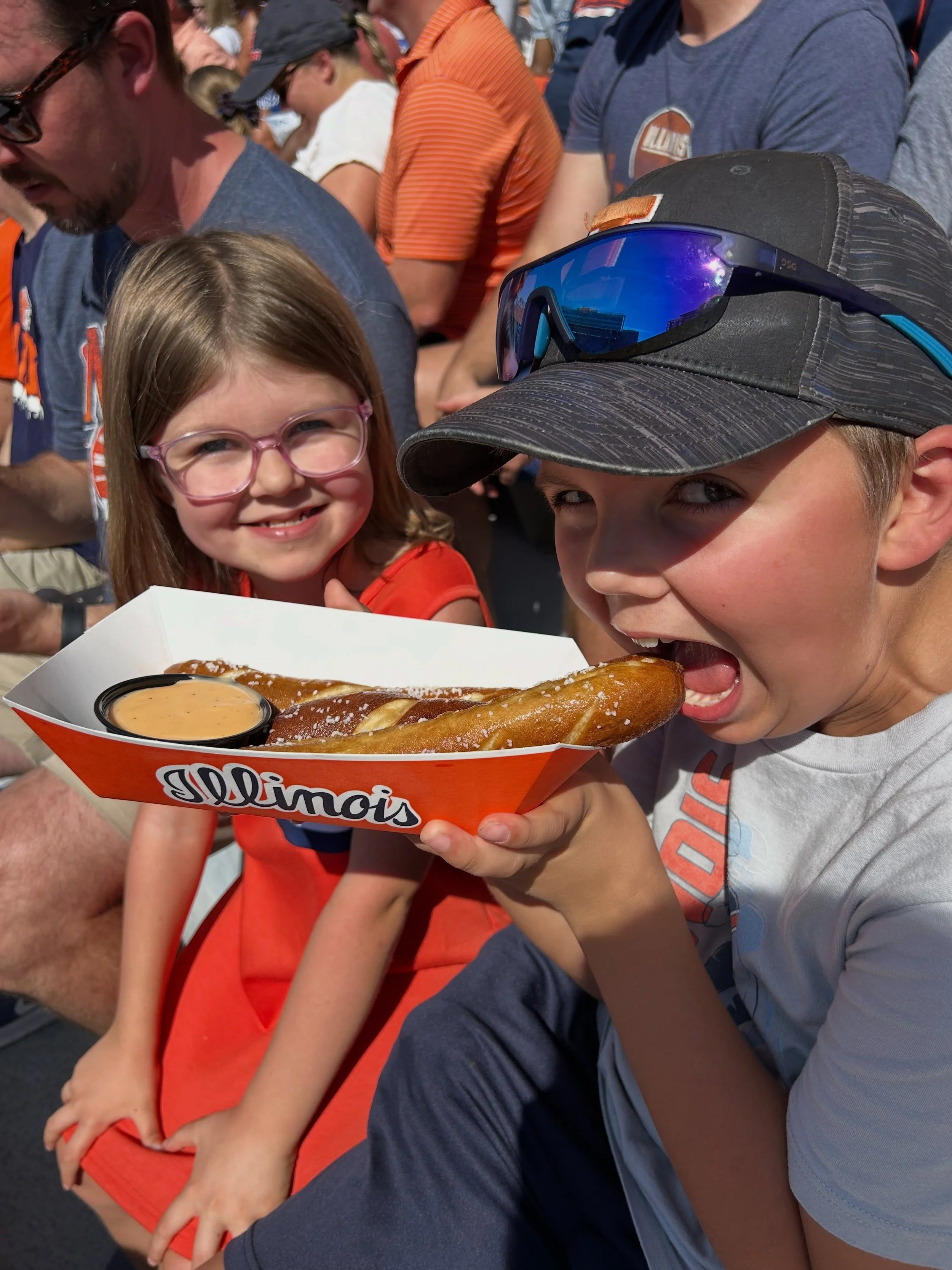 Great day for Bavarian Pretzel sticks and Stadium Margaritas!