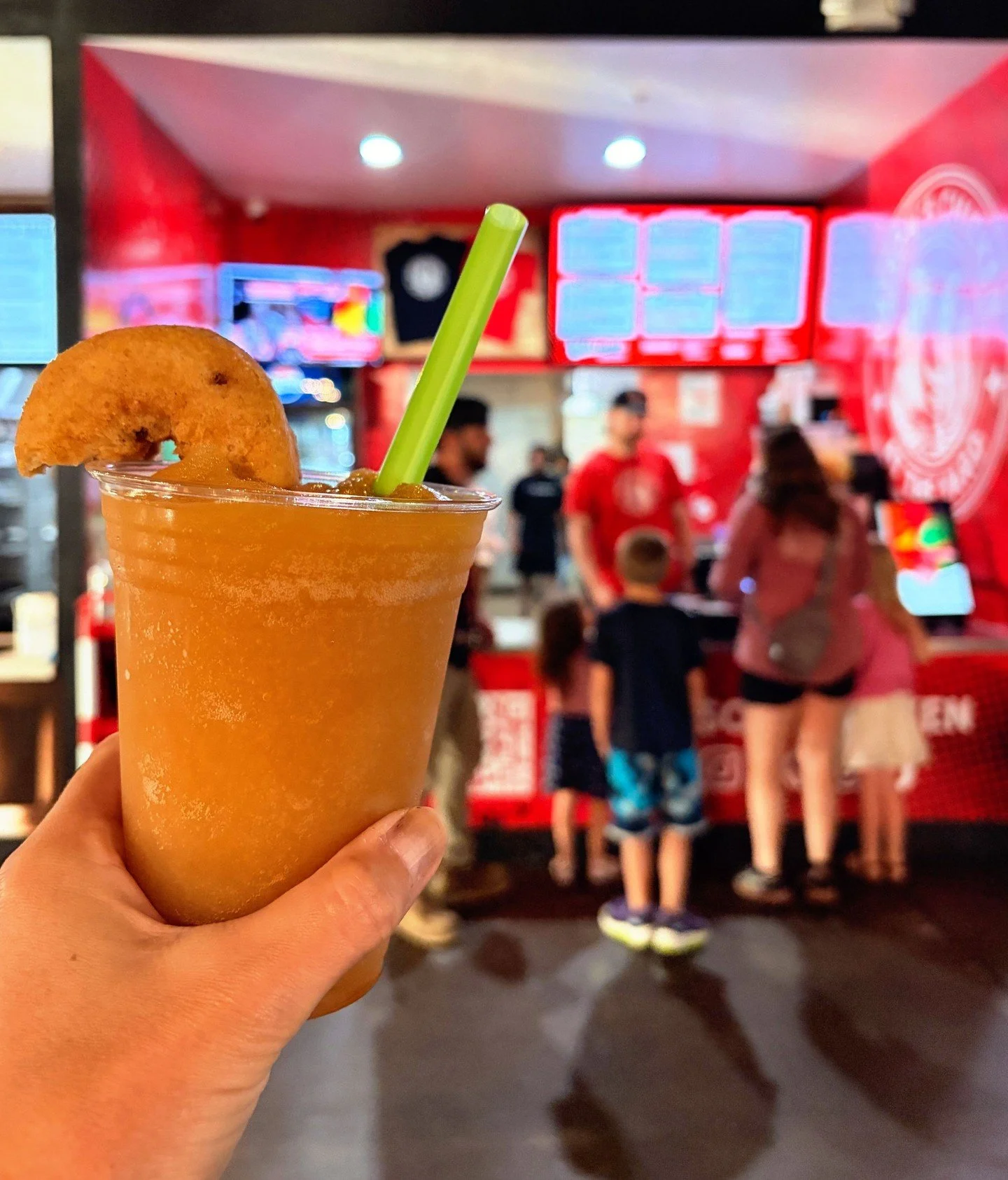 Curtis Orchard slush (n/a) is now available at The Yard!