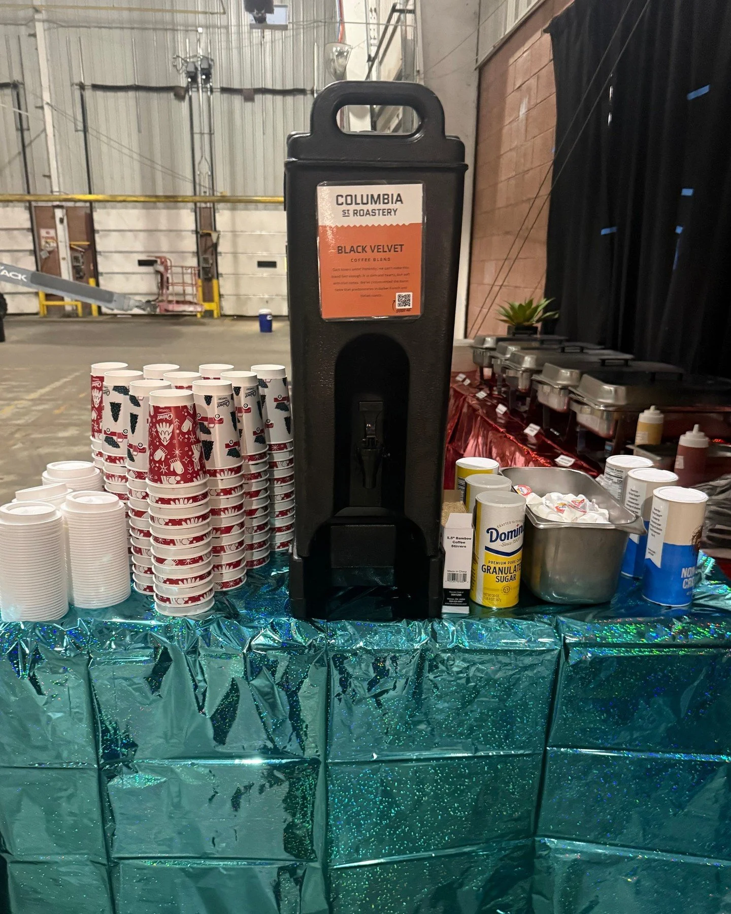Shout out to our long-time coffee and tea provider @csrcoffee for always taking care of us!
