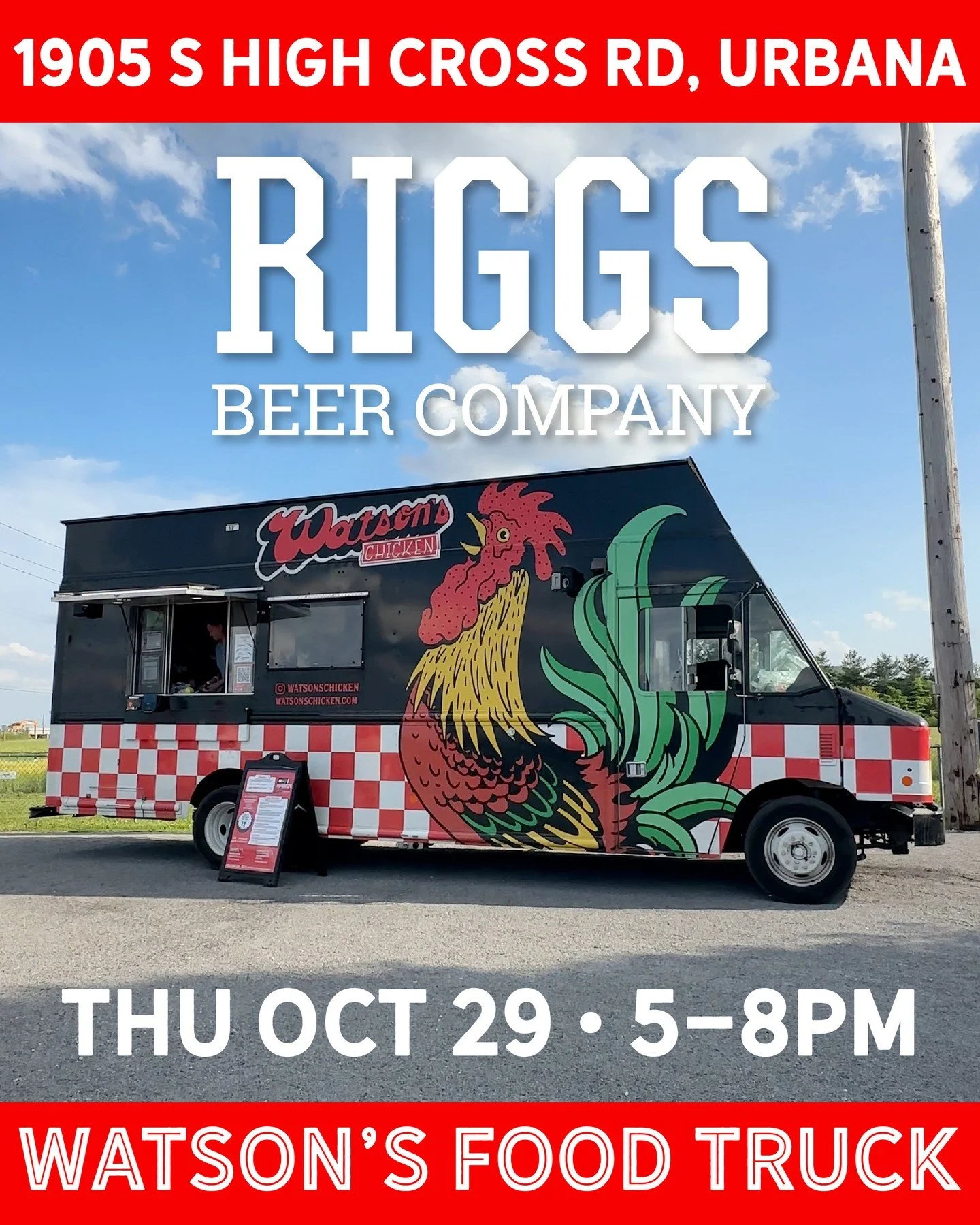 We'll be at Riggs tonight from 5-8pm! Come see us!