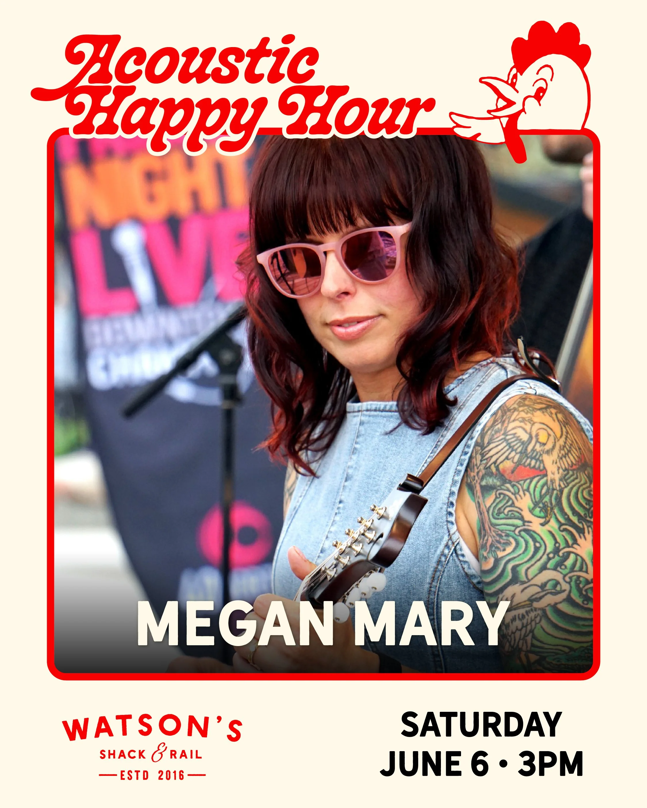 Megan Mary Acoustic Happy Hour