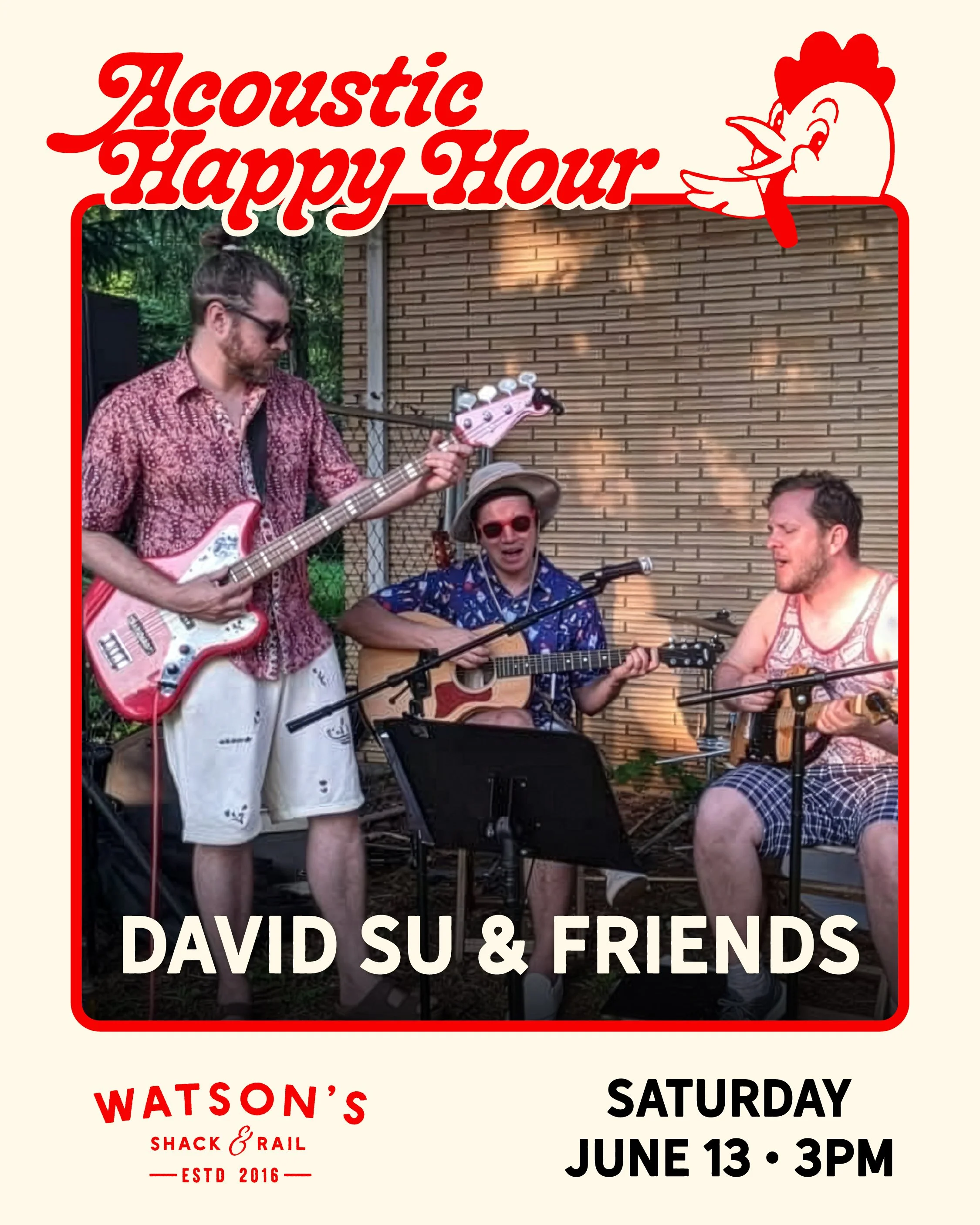 David Su & Friends Acoustic Happy Hour