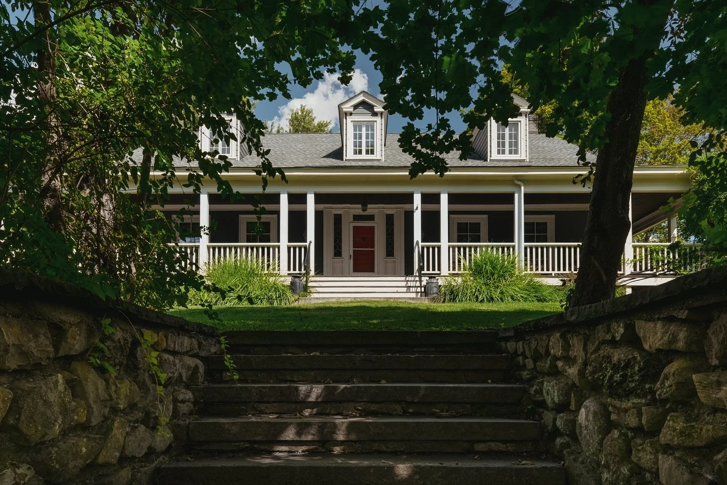 Step into history with this 1835 Colonial, once the farmhouse of the legendary Emmadine Farm and later owned by retail magnate J.C. Penney. This five bedroom, two and a half bath residence offers over 3,765 square feet of updated living space that bl