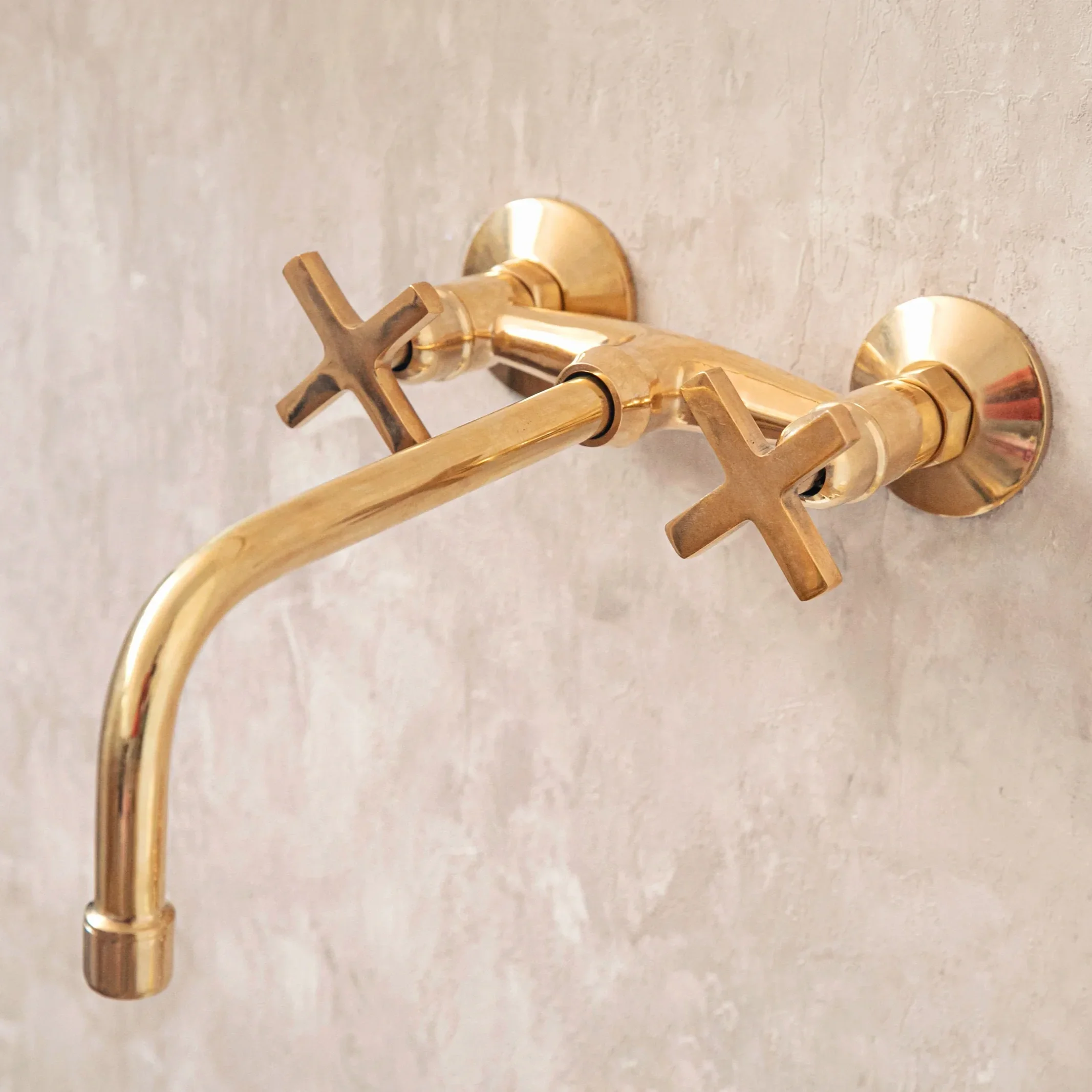 BRASSLIK | Unlacquered Brass Wall Faucet