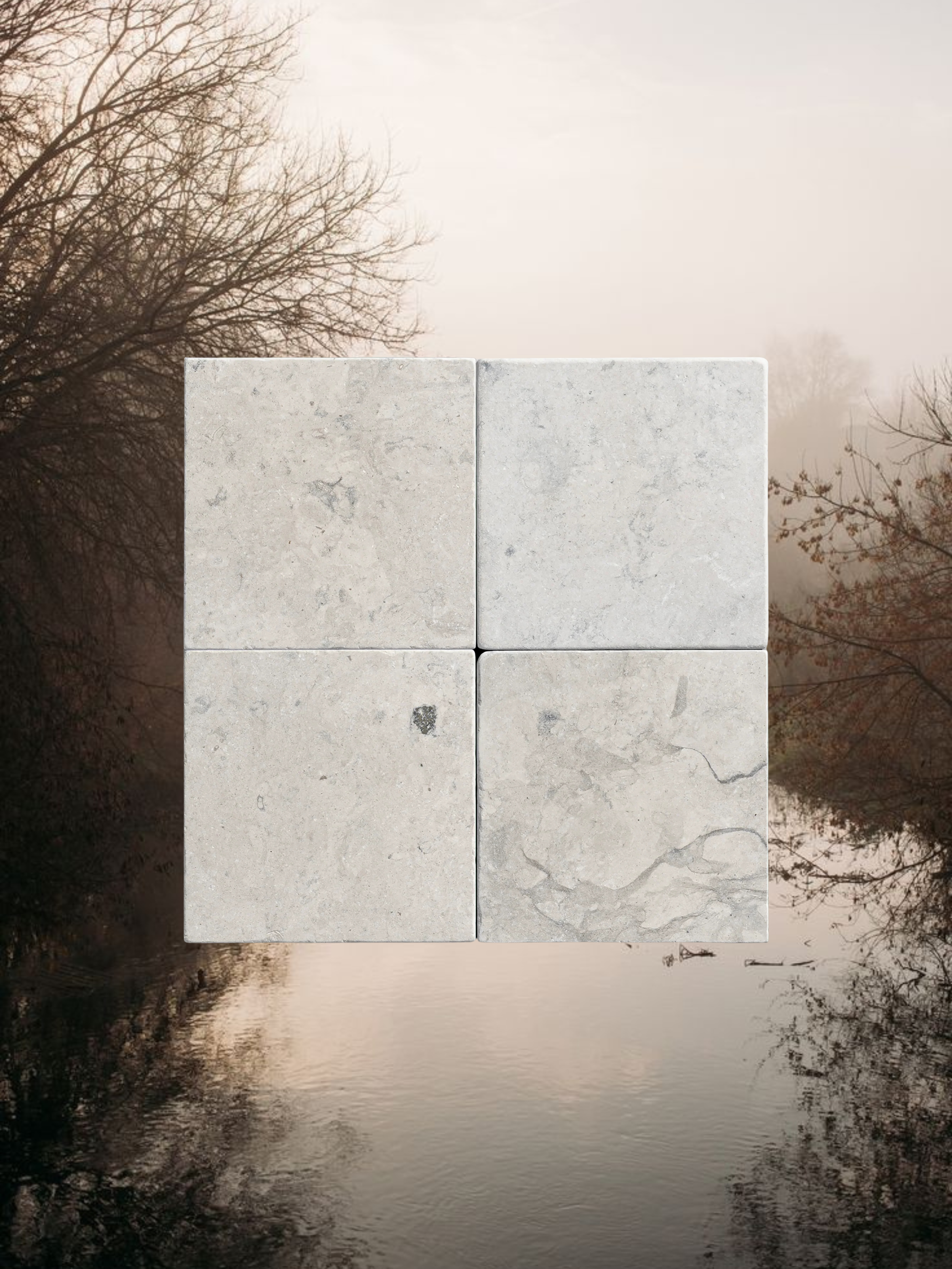 Riad Tile - Chateau Tumbled Limestone