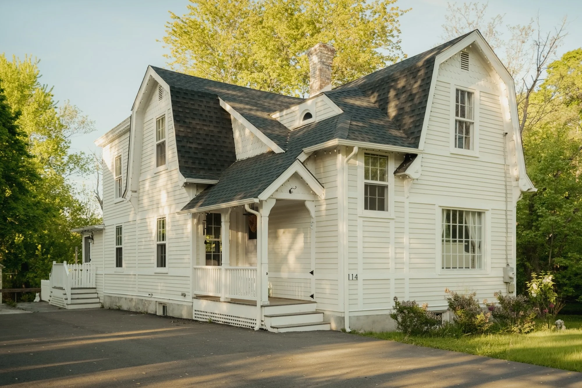 Welcome to the House of Hearts, a beautifully renovated 1850 farmhouse in the heart of Germantown, NY. This 4 bedroom, 2.5 bath home offers 2,000 square feet of light filled living space with wide board hardwood floors, an open concept layout, and a 