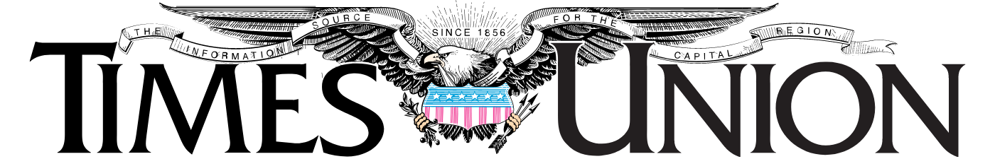 The logo of the United States Department of the Interior featuring an eagle, a shield with stars and stripes, and a banner with the text "The Source of Information for the Capital Region".