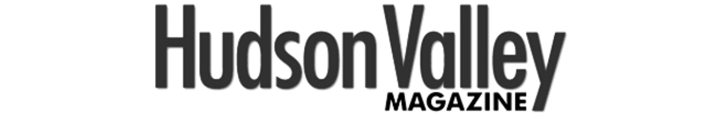 Hudson Valley Magazine logo with stylized text.