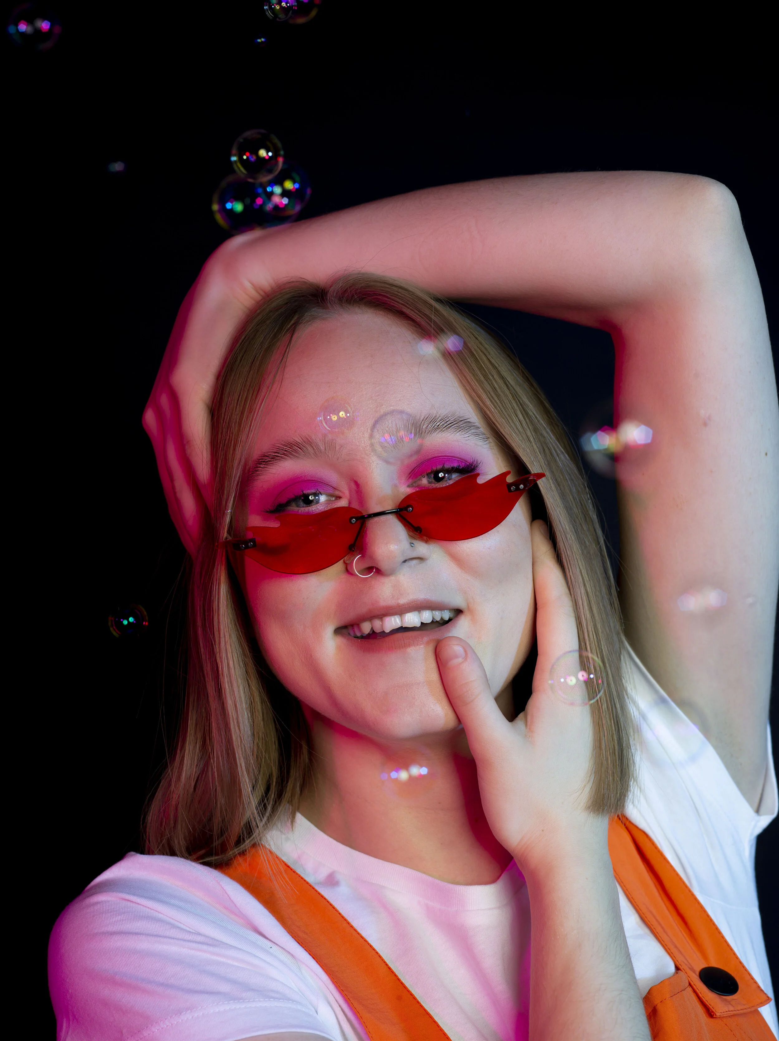 Acid House- Model- Sara Smith, Makeup- Grace Wainwright