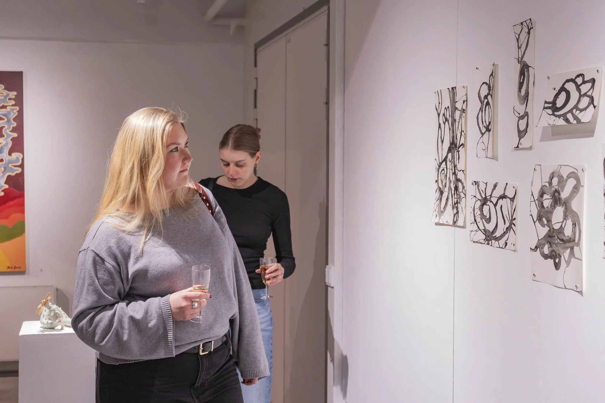 Muutos / Group exchange exhibition